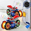 Інтерактивна іграшка для дітей, іграшковий мотоцикл на батарейках, фото 2