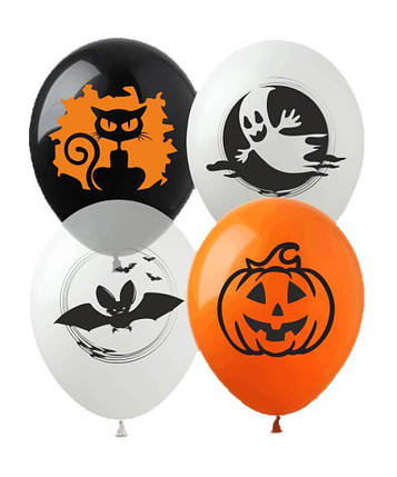 Повітряні кульки Страшилки Хелловін, фото 1