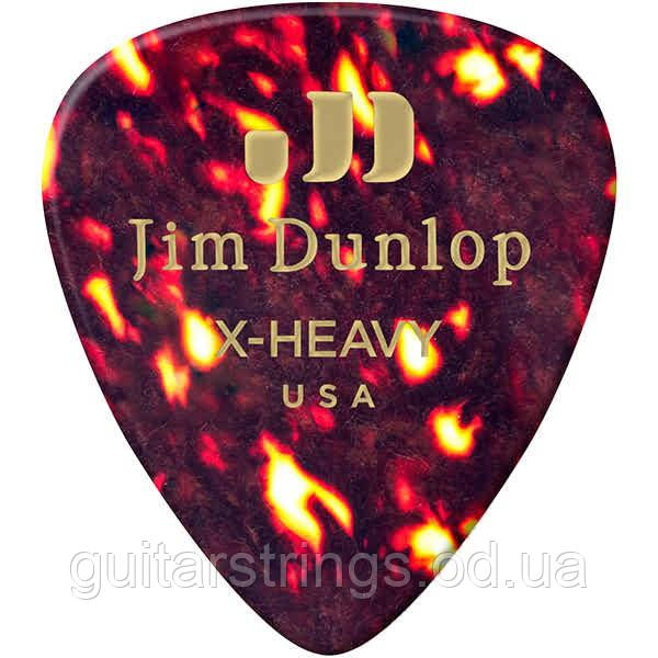 Медиатор Dunlop 483R05XH Genuine Celluloid Classic Shell Extra Heavy 1.13 mm, фото 1