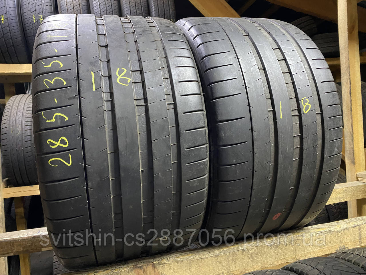 Літні шини 285/35R18 Michelin Pilot Super Sport  2018рік