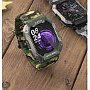 Чоловічий розумний годинник Smart UWatch Military (Камуфляж), фото 9