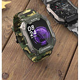 Чоловічий розумний годинник Smart UWatch Military (Камуфляж), фото 10