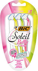 Набір бритв BIC Soleil Bella Colours без змінних картриджів 3 шт. (БІК)