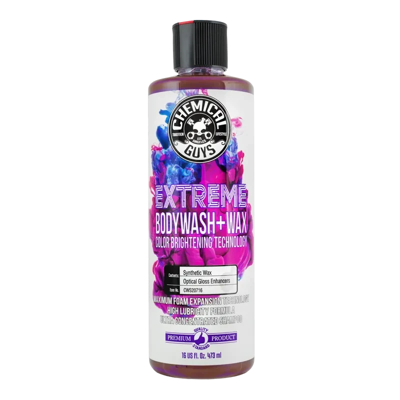 Автошампунь ультраконцентрований з двома восками EXTREME BODY WASH PLUS WAX - 473мл