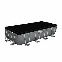 Прямокутний каркасний басейн 14812 л BESTWAY 56465 Power Steel, фото 5