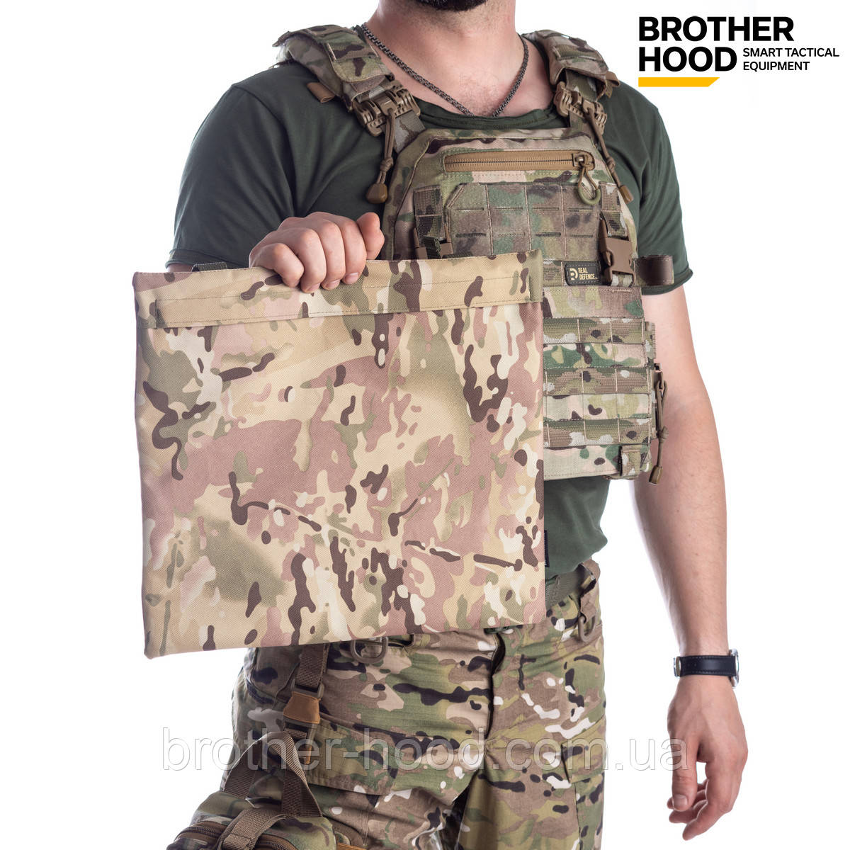 Каремат військовий (сидіння-трансформер) одно-секційний Brotherhood мультикам