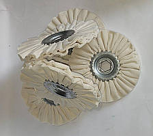 Бавовняний диск 150 мм середньої жорсткості під шестигранник