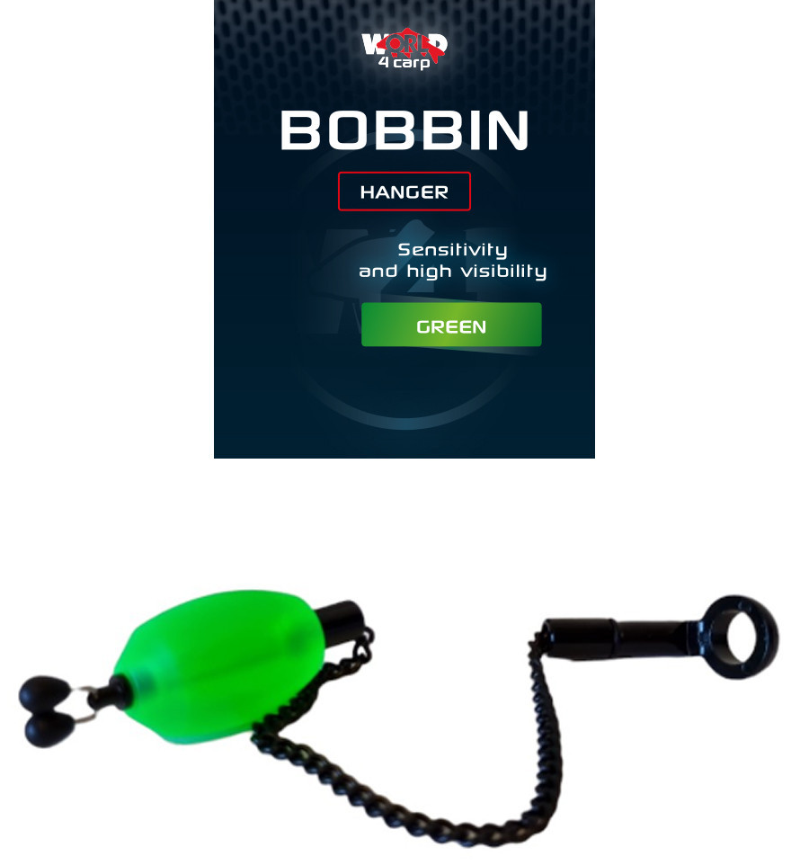 Індикатор клювання World4carp BOBBIN (зелений), фото 1