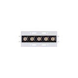 Точковий врізний LED світильник квадратний TWS010 (б/п) 10W 3000K, фото 3