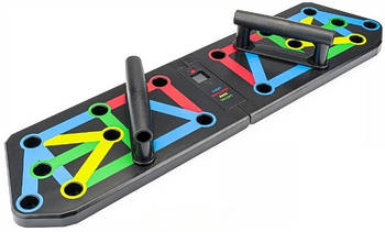 Тренувальна дошка для віджимання 13 позицій Powermat PM0939 універсальна дошка для віджимань