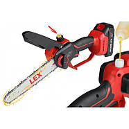 Пила ланцюгова акумуляторна LEX LXCMCS8-21V, фото 4