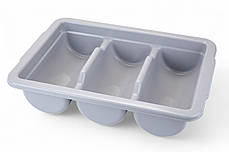 Підставка для вилок ложок ножів Органайзер для ложок Лоток для столових приладів Органайзер для столових приладів, фото 2