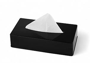 Уцінка Настільний диспенсер-підставка для паперових серветок пластиковий квадратний професійний, фото 2