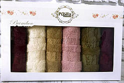 Набір 6 кухонних рушників Pupilla Bamboo 30х50 см