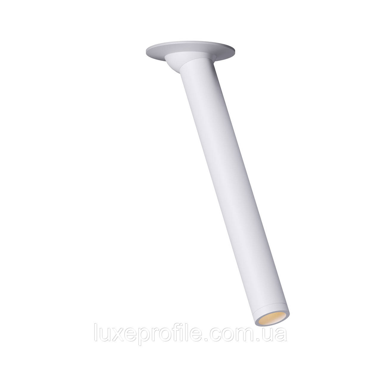 Точковий врізний LED світильник h200 Ø25мм TWS011 (біл) 5W