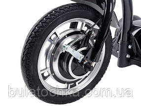 Електросамокат літій-іонний із сидінням (сидіння — спинка) TTG SM T06-1 36V350W 12AH червоний, фото 5