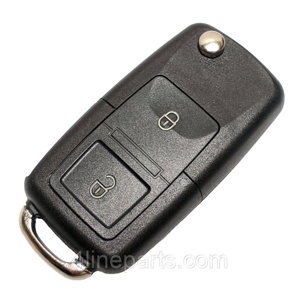 Викидний ключ корпус Polo Volkswagen 1J0959753AG 2 кн індикатор посередині, фото 1