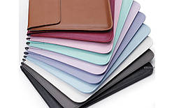 Чохол із преміальної шкіри для ноутбука до 18 дюймів з функцією підставки