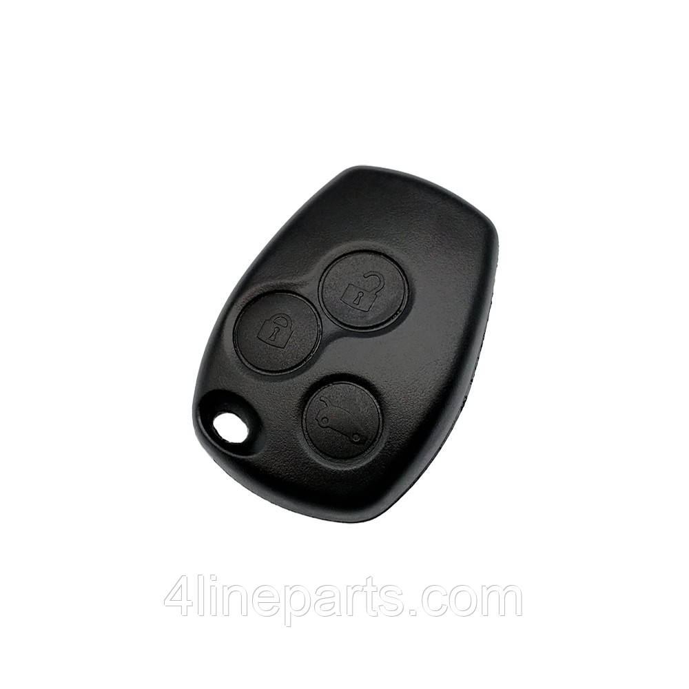 Корпус ключа Twingo Renault 3 кн 9.5/2.5mm, фото 1