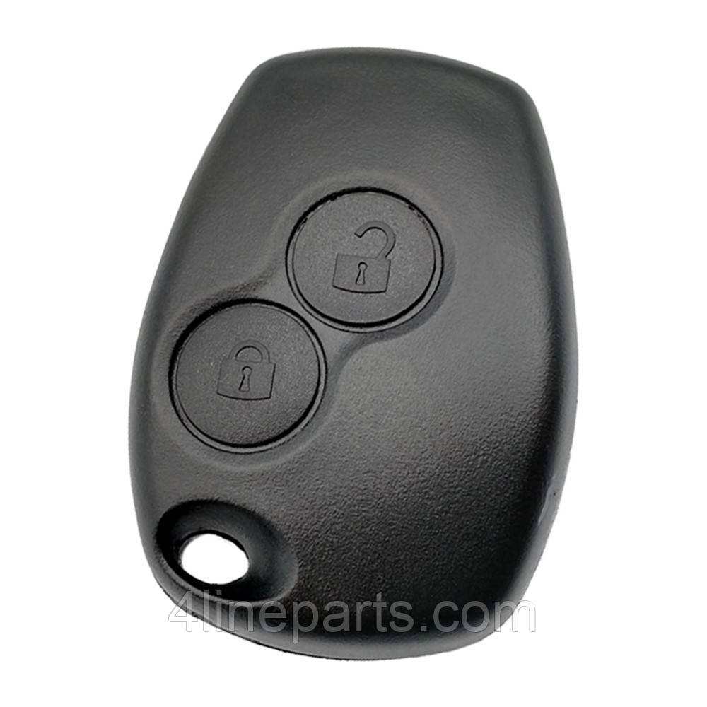 Корпус ключа Twingo Renault 2 кн 9.5/2.5mm, фото 1