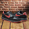 Чоловічі шкіряні кросівки (натуральна шкіра) чорні демісезонні для чоловіків на весну осінь, розміри 40-45, фото 7