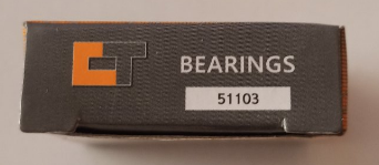 Упорний підшипник 8103 (51103) CT