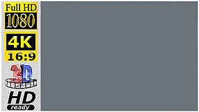 Екран для проектора Salange світловідбивна тканина для проектора 70 дюймів