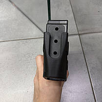 Рукоятка пістолетна для Saiga 12, DLG Tactical (DLG-089 black), колір Чорний, з відсіком і гніздами для ременя, фото 3