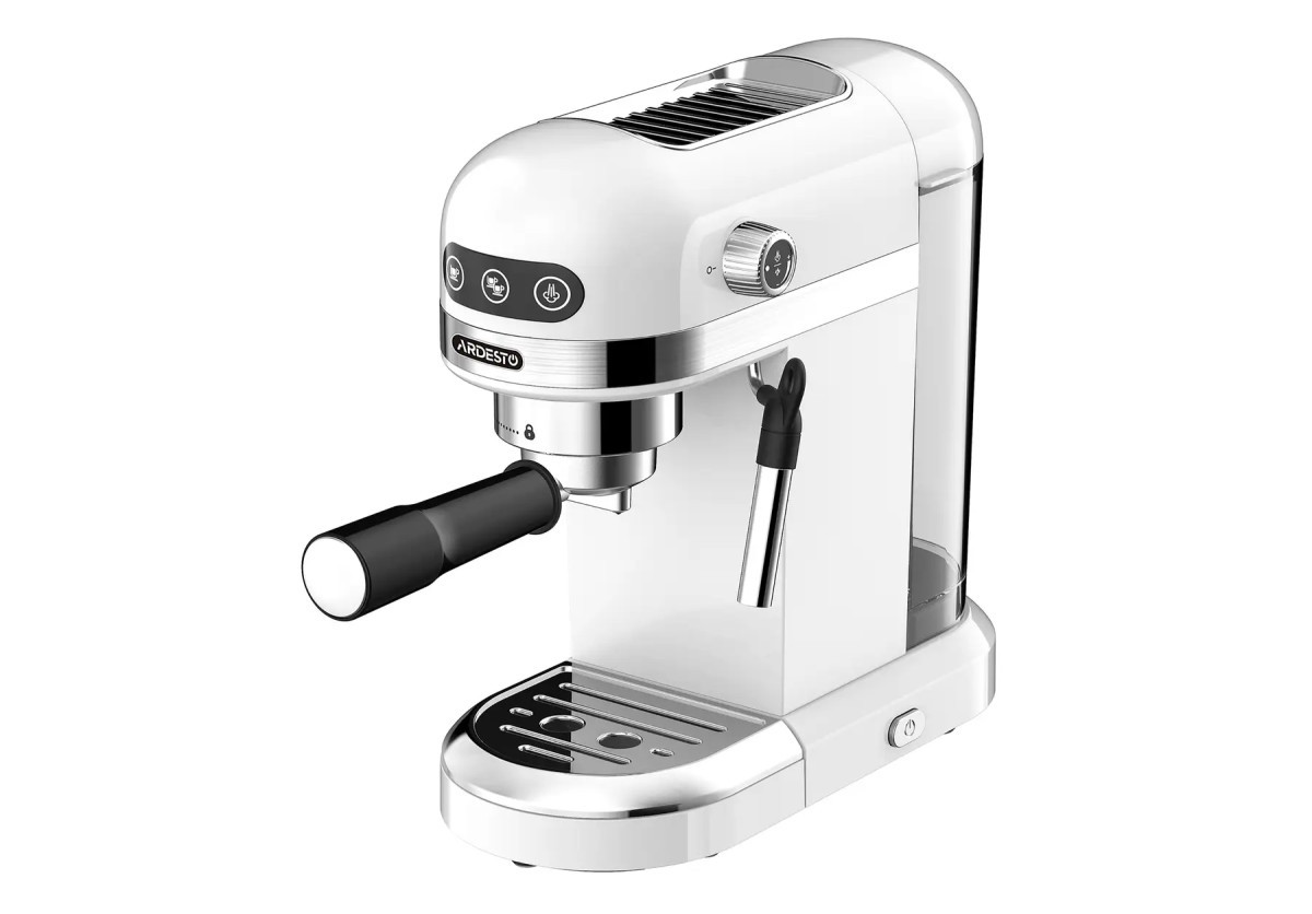 Кавоварка еспресо Ardesto YСM-E1500 20 бар сіра 4520082