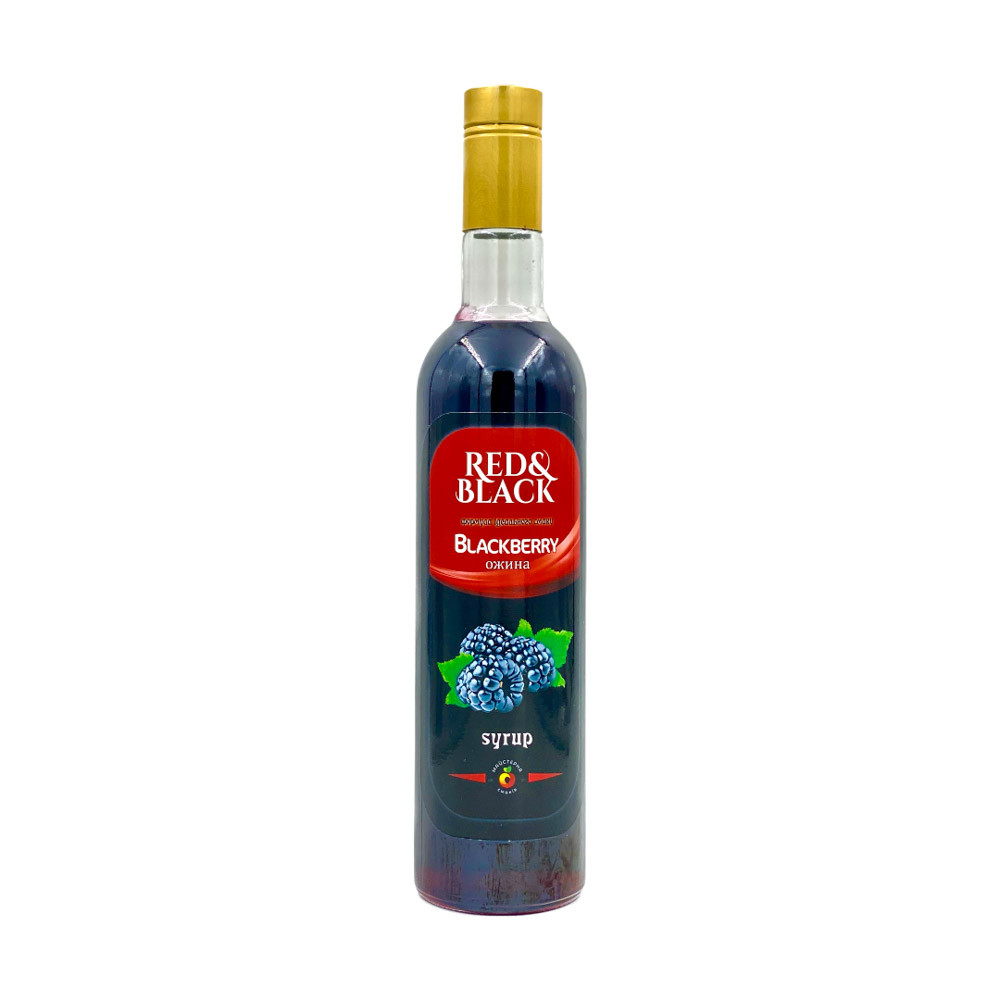 Сироп Red&Black Ожина 0,7 л (1 шт.)