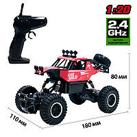 Автомобіль Off-Road Crawler З Р/К - Car Vs Wild (Червоний)