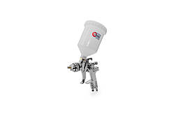 Пневмопістолет лакофарбовий HVLP Intertool верхній бак 600 мл x 1.3 мм (PT-0106)