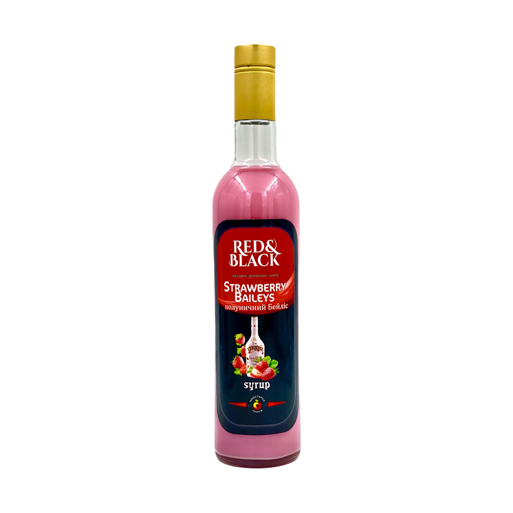Сироп Red&Black Полуничний Бейліс 0,7 л (1 шт.)