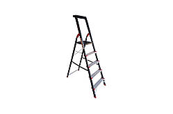 Драбина Intertool 5 ступенів x тисячі шістьдесят-чотири мм (LT-0055)