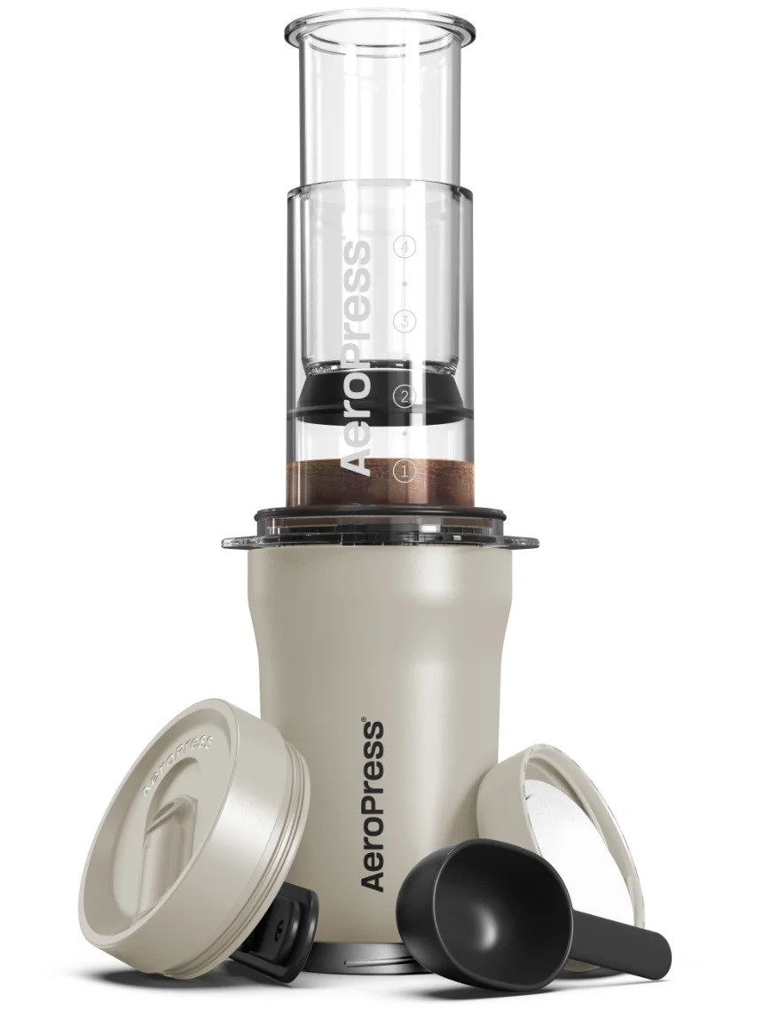 Аеропрес AeroPress Go Plus Travel System Cream, фото 1