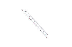 Сходи приставні Intertool 2840 мм х 10 ступенів (LT-0110)