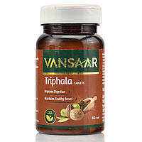 Трифала, трипхала Преміум Triphala VANSAAR 60 таб