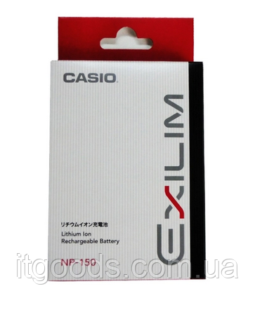 Аккумулятор Casio NP-150 для Exilim EX-TR350 | EX-TR300 | EX-TR15 | EX-TR10