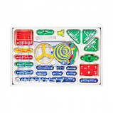 Конструктор електронний Doka знаток Znatok Світло та колір RGB 24 схеми оригінальна іграшка, фото 4