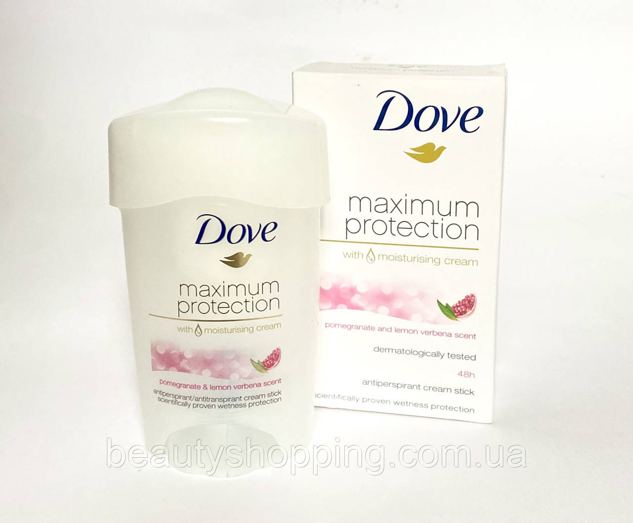 Dove Maximum Protect pomergranat & lemon verbena жіночий кремовий антиперспірант 45 мл