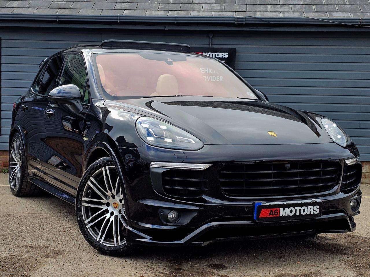 Сплітер Porsche Cayenne 958 (14-18) тюнінг обвіс губа спідниця елерон
