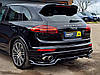 Дифузор Porsche Cayenne 958 (14-18) тюнінг обвіс спідниця елерон, фото 2