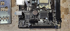 Мат. плата Gigabyte GA-H61M-S rev1.0 LGA1155 H61 SATA MicroATX 2DDR3 № 241906217, фото 2
