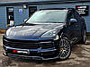 Сплітер Porsche Cayenne 3 Sport Design (18-23) тюнінг обвіс губа спідниця елерон, фото 7