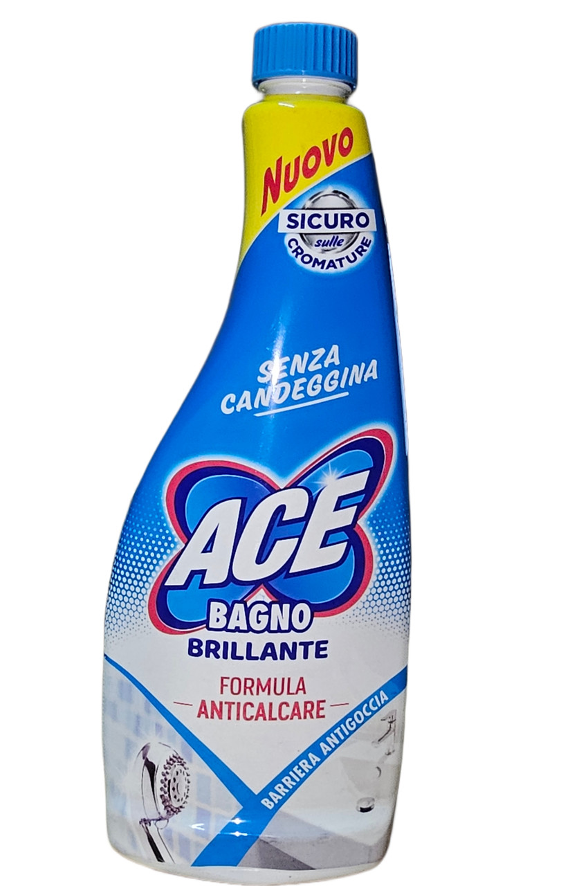 Засіб від вапняного нальоту ACE Bagno без хлору 500мл. 8001480705647