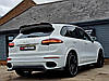 Дифузор Porsche Cayenne 958 (14-18) тюнінг обвіс спідниця елерон, фото 6