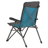 Крісло Туристичне Розкладне Uquip Justy Blue/Grey (244015) Кемпінгове Складне Крісло для риболовлі, фото 4