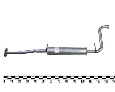 Резонатор ВАЗ 2110, 16 кл. після 2007 р., Євро-5, алюмінізований, фото 2