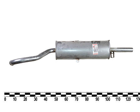 Глушник основний ВАЗ 2101, 2103, 2105-07, алюмінізований, фото 2