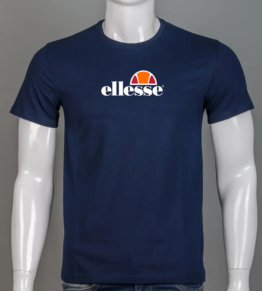 Футболка чоловіча Ellesse 2440м (Уп.4шт M-XXL), Темно-синій